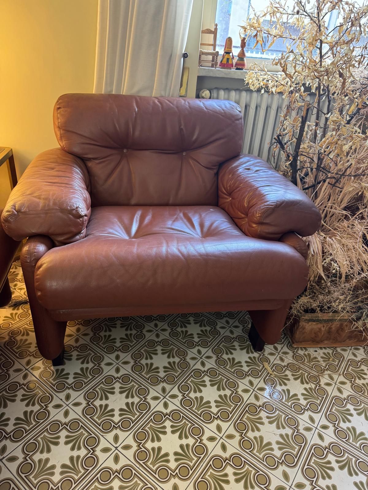 Set of 2 Armchairs and 4-Seater Sofa Coronado (1960s) Optional9