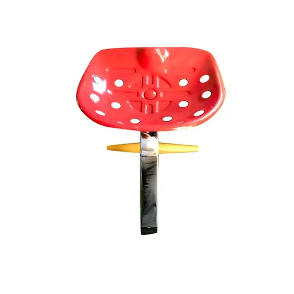 Mezzadro stool by Achille Castiglioni (red), Zanotta image