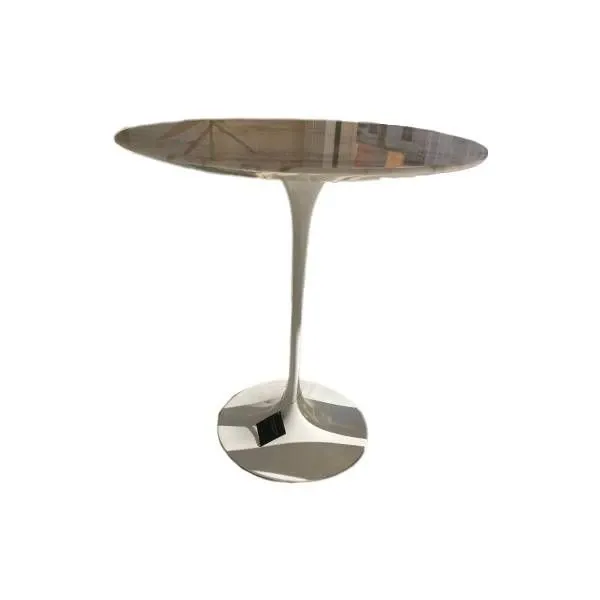 Tulip coffee table in marble and aluminum, Knoll image