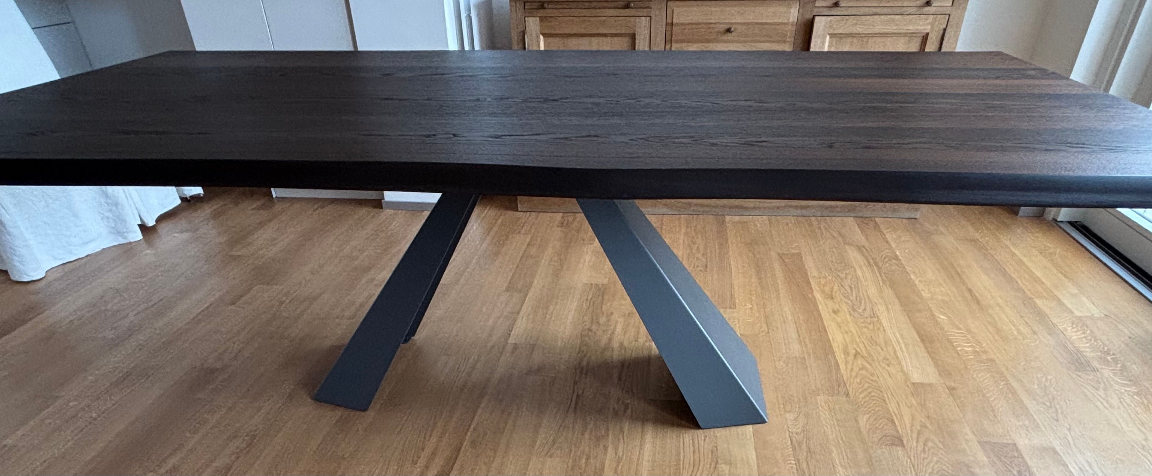 Rechteckiger Holztisch Eliot Side