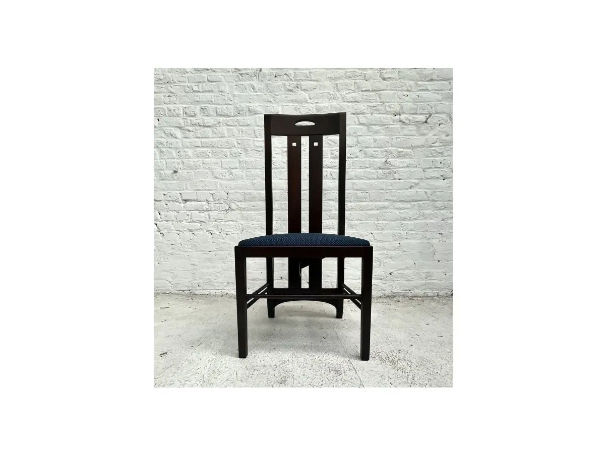 Set of 2 vintage black 306 Ingram chairs, Cassina image