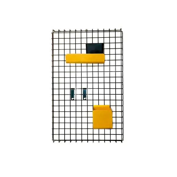 Binetta wall organizer in metal (black), Seccose image