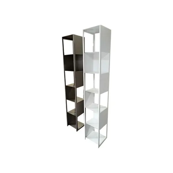 Set of 2 Joker bookcases in painted metal, Cattelan Italia image