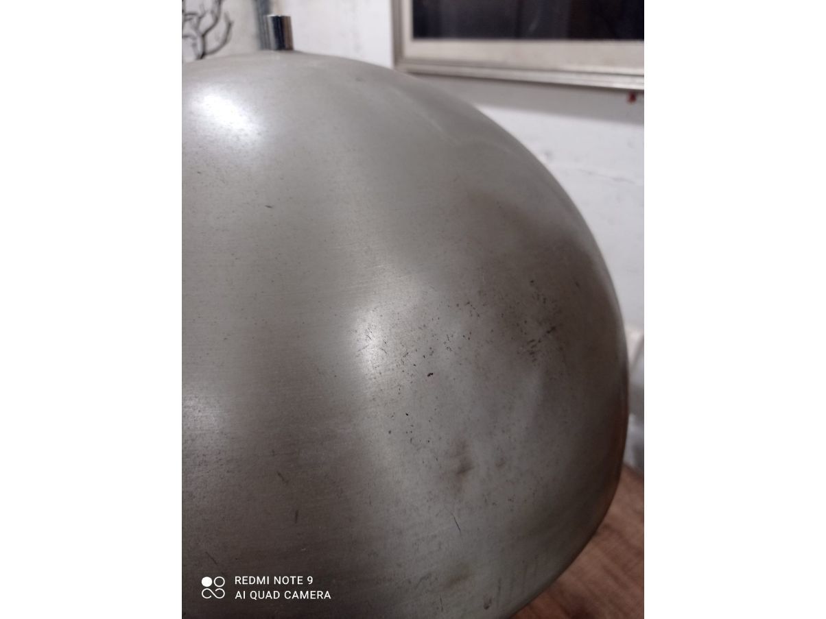 Lampada da tavolo vintage in ferro e plexiglass (anni '70),  5