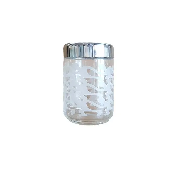 Ethno SG46 jar in silk-screened glass and steel, Alessi image