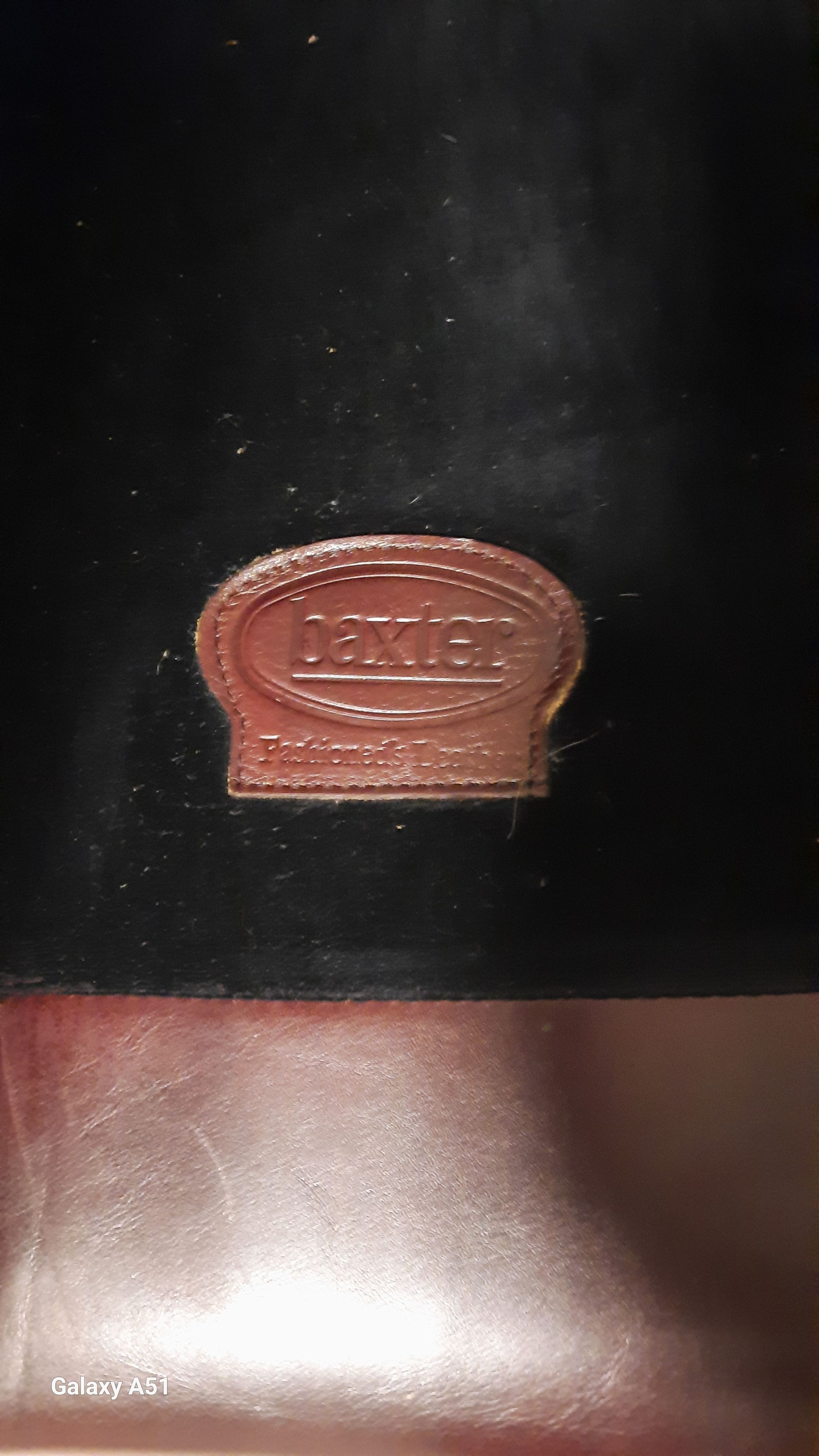 Vintage Chaise Longue aus bordeauxrotem Leder Front