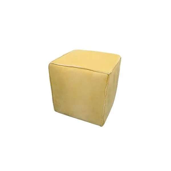 Pouf XS Sik cubico pelle di montone (beige), Ivano Redaelli image