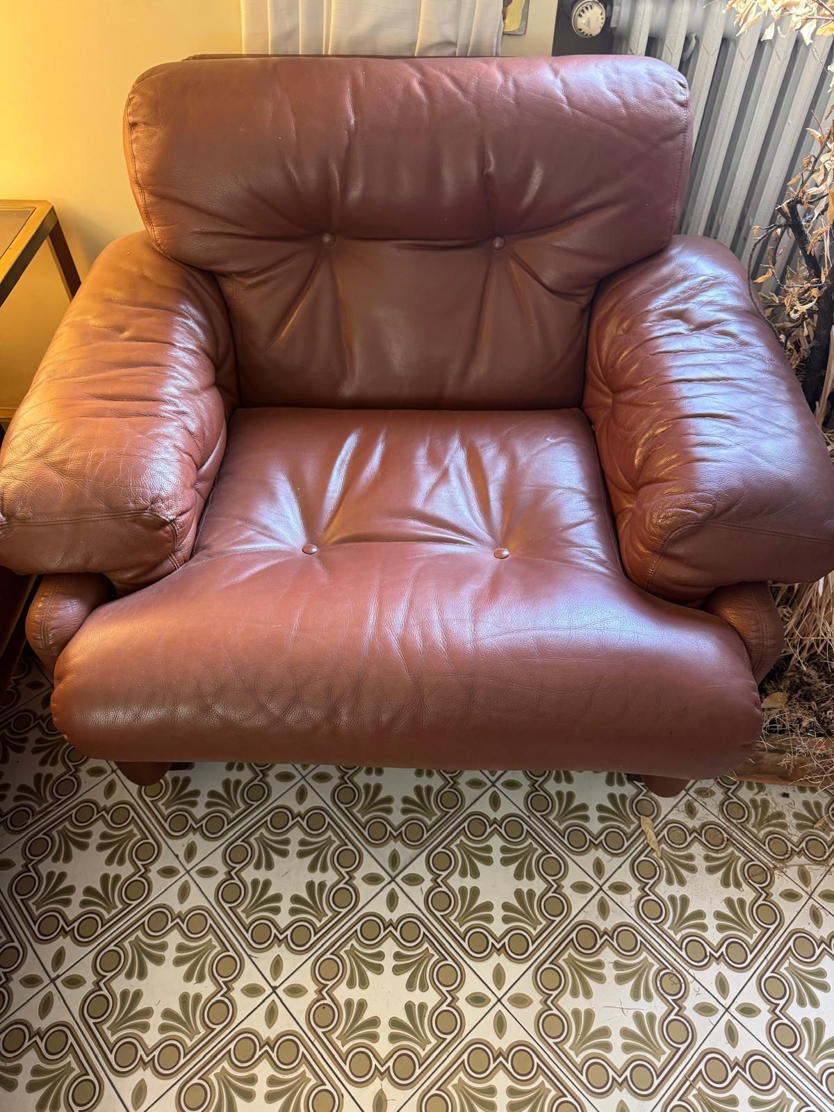 Set of 2 Armchairs and 4-Seater Sofa Coronado (1960s) Front