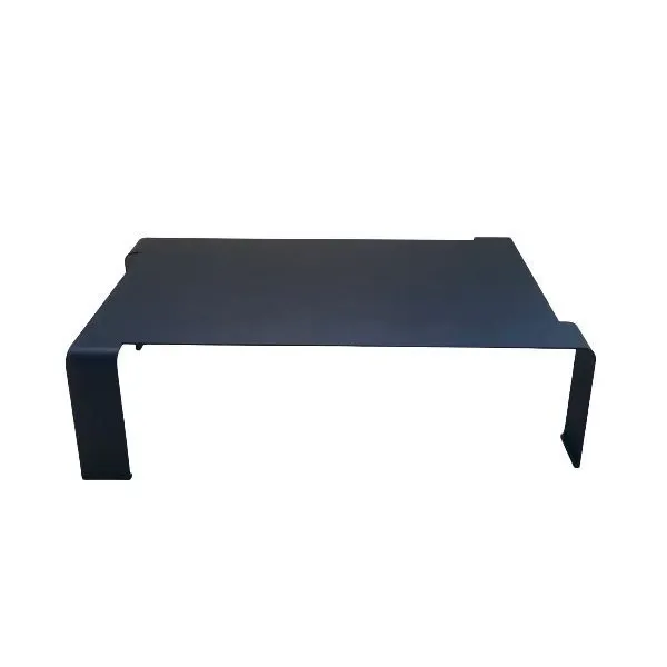 Spin coffee table in black steel, Zeus image