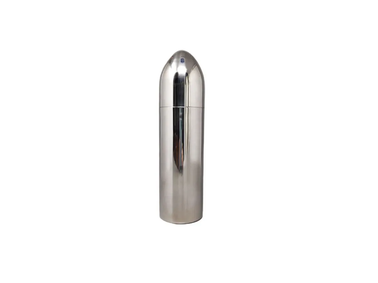 Vintage cocktail shaker (1960s) in steel, image