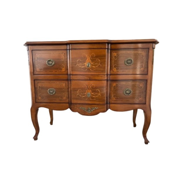 Vintage Holzkonsole in Nussbaum Bassano Finish image