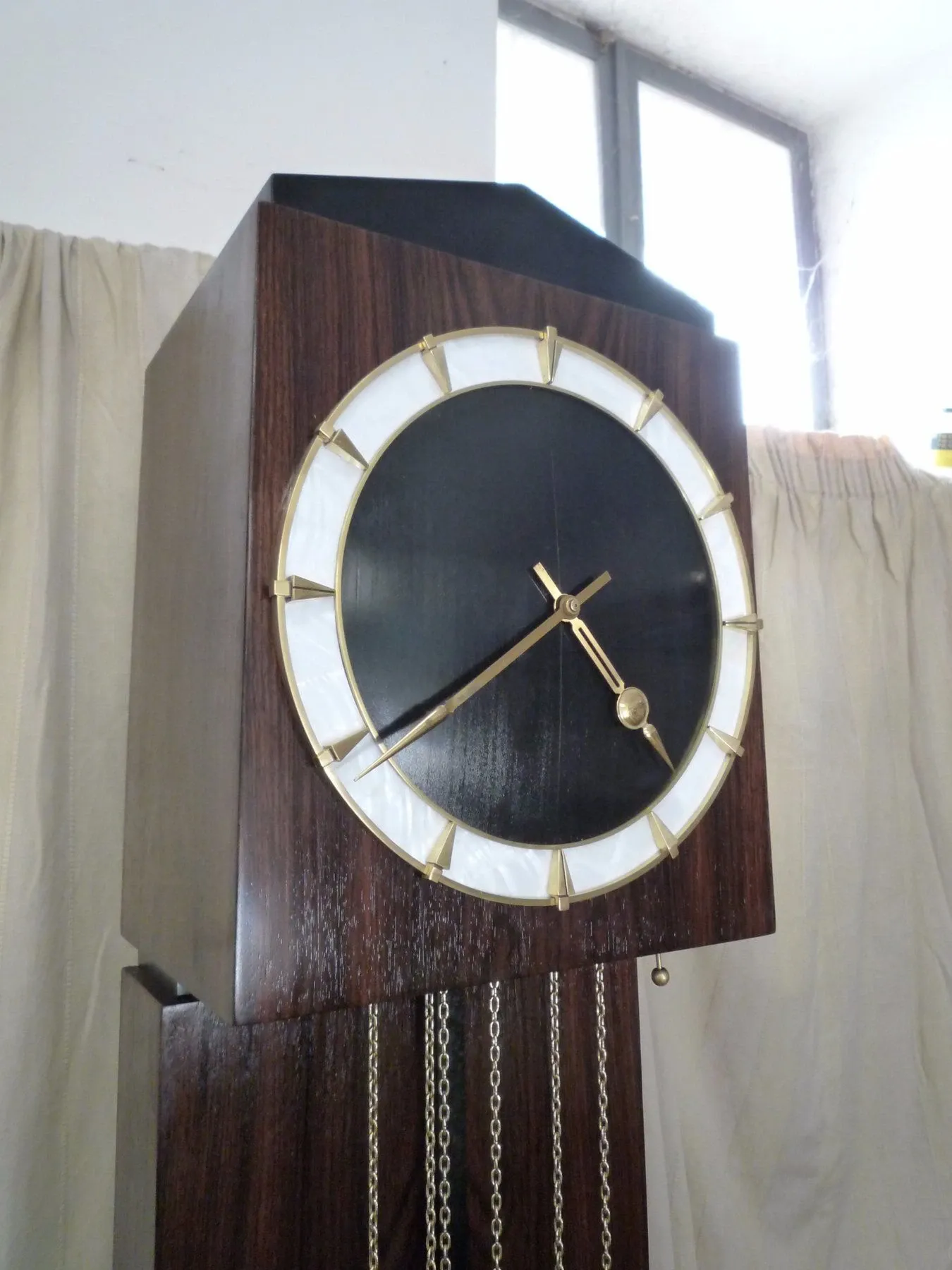 Vintage Urgos floor clock (1900s), 7