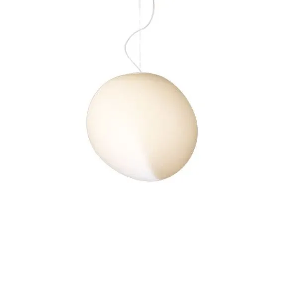 Gregg Sospensione Media (bianco), Foscarini image