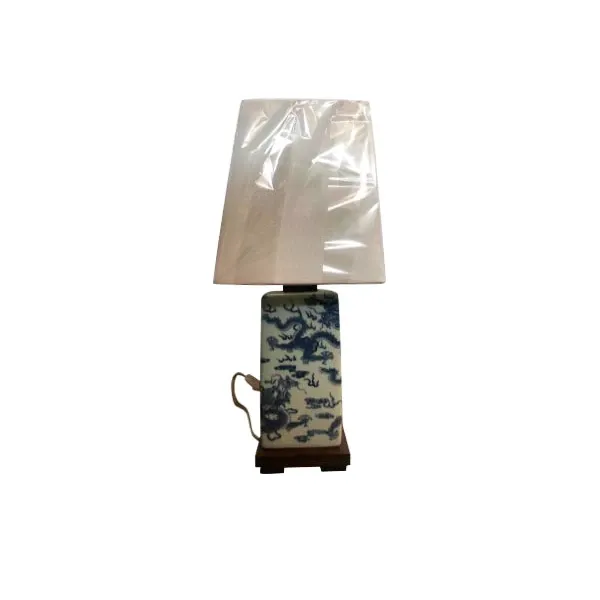 Table lamp in ceramic and wood, Ralph Lauren image