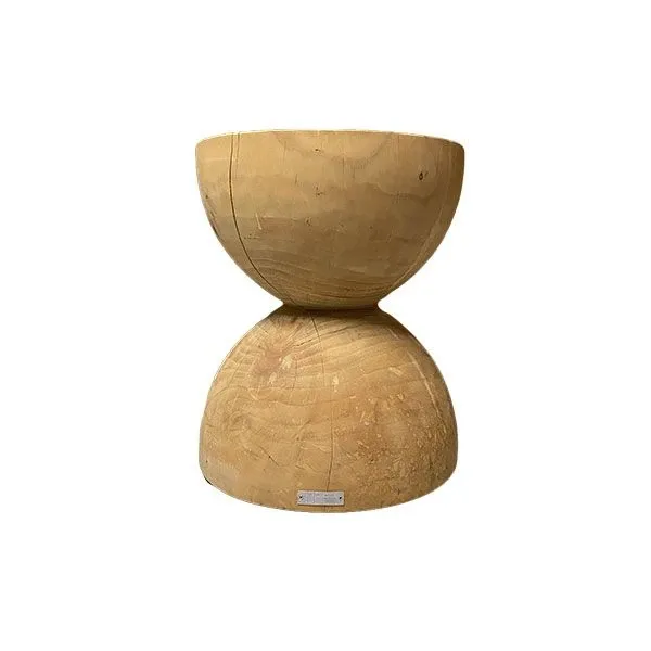 Clessidra stool in solid cedar wood, Riva 1920 image