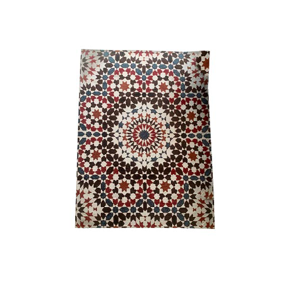 Morocco carpet in fabric (multicolored), Calligaris image
