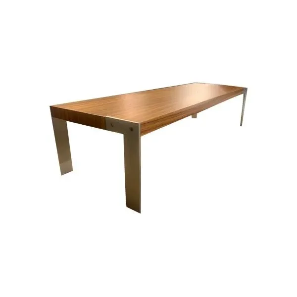 Liko coffee table in zebrano wood honeycomb, Desalto image