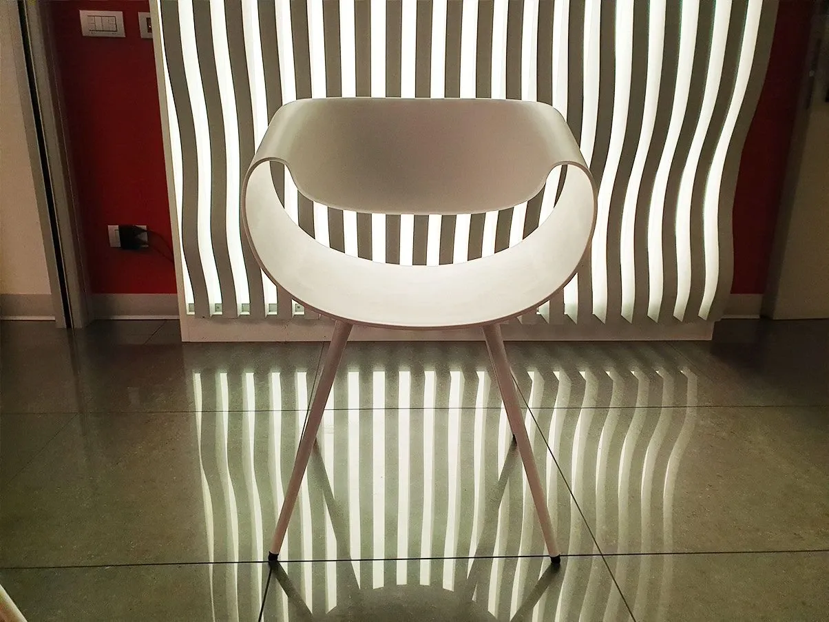Little Perillo armchair in polypropylene (white), ZÜCO 3