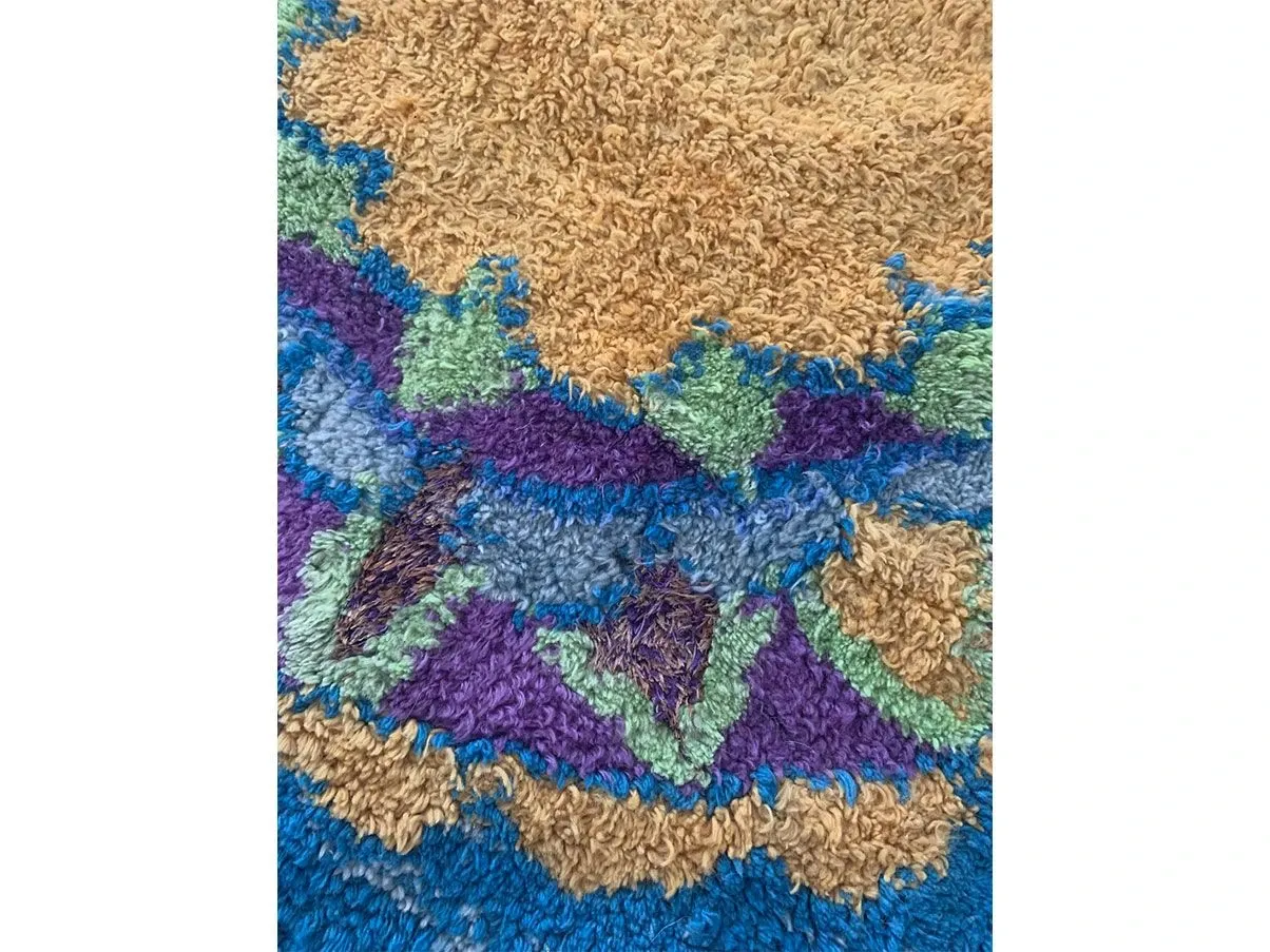 Mandala round rug in wool, Susanna Cati Design 1