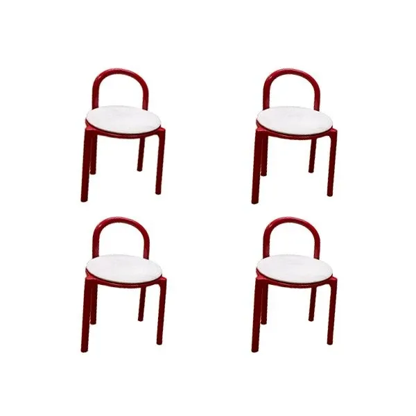 Set of 4 vintage stools (1970s), Kartell 
