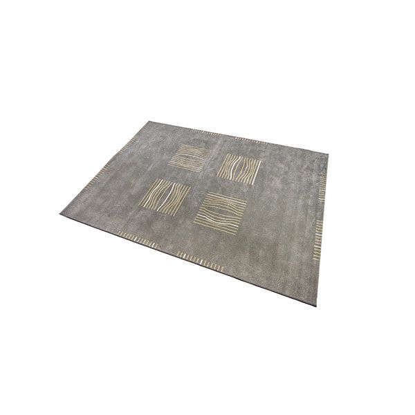 Open rectangular carpet in polypropylene (grey), Natuzzi image