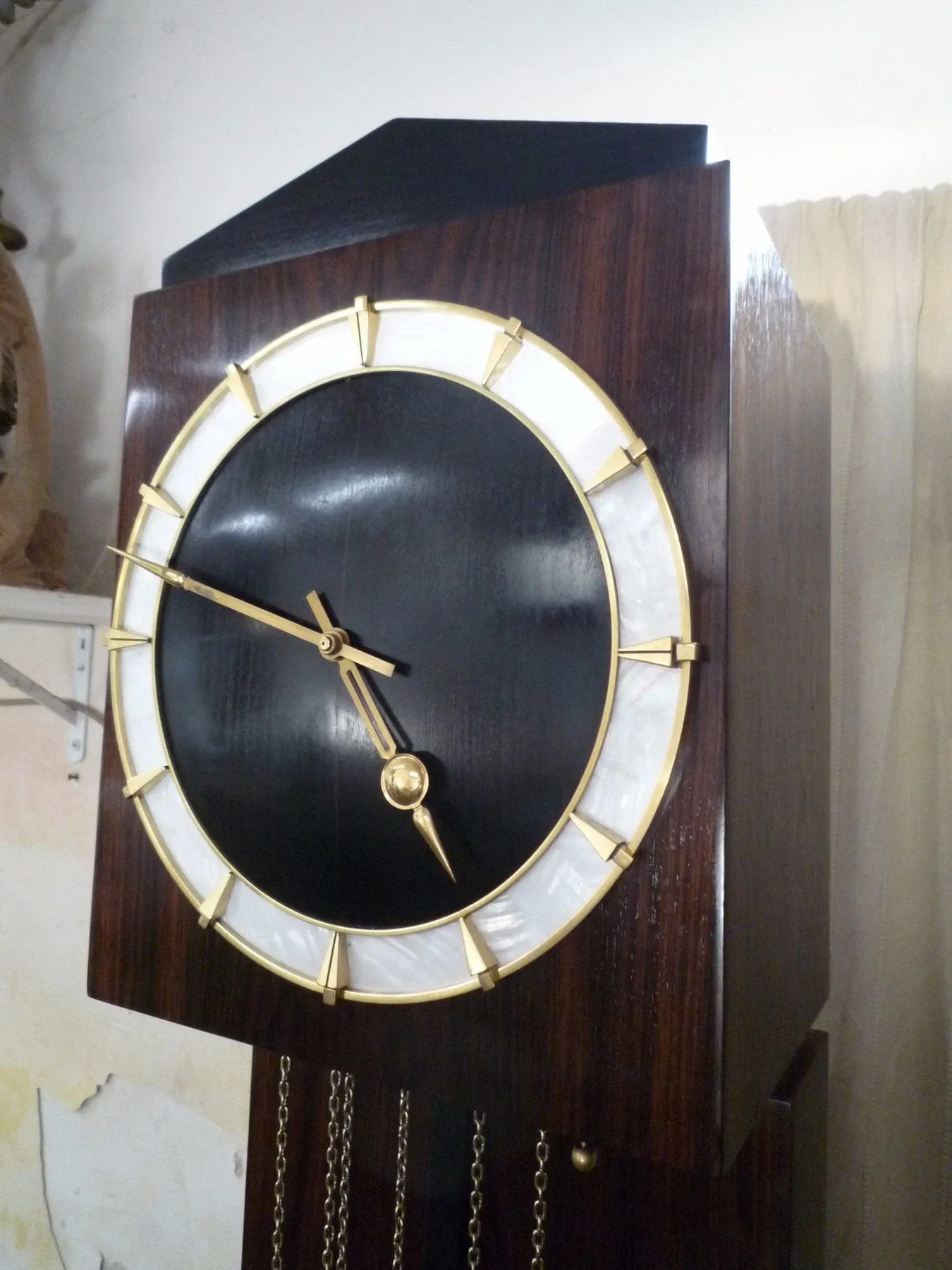 Vintage Urgos floor clock (1900s), 10