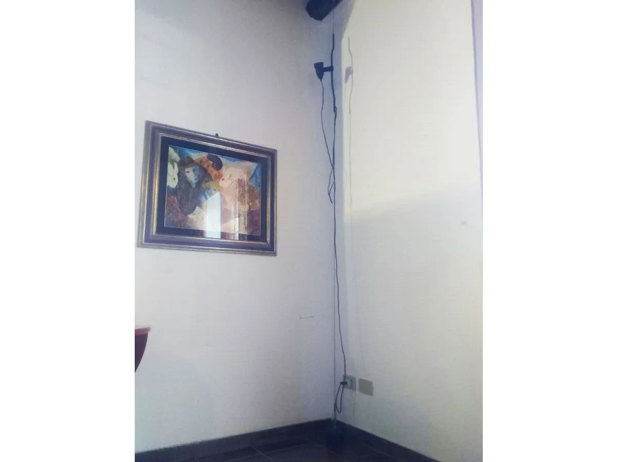 Lampada a sospensione Parentesi in acciaio (nero), Flos 