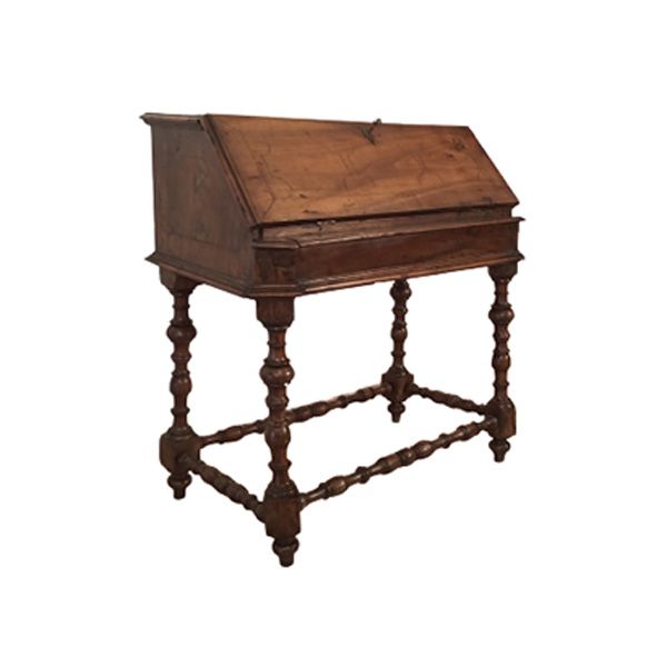 Vintage wooden writing desk (18th century), image