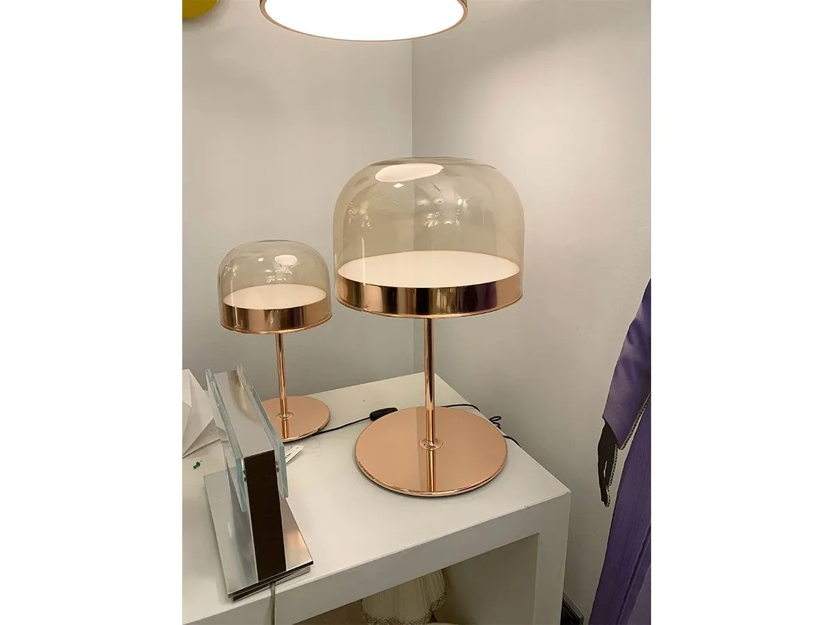 Lampada da tavolo Equatore Small in rame (LED), FontanaArte 1