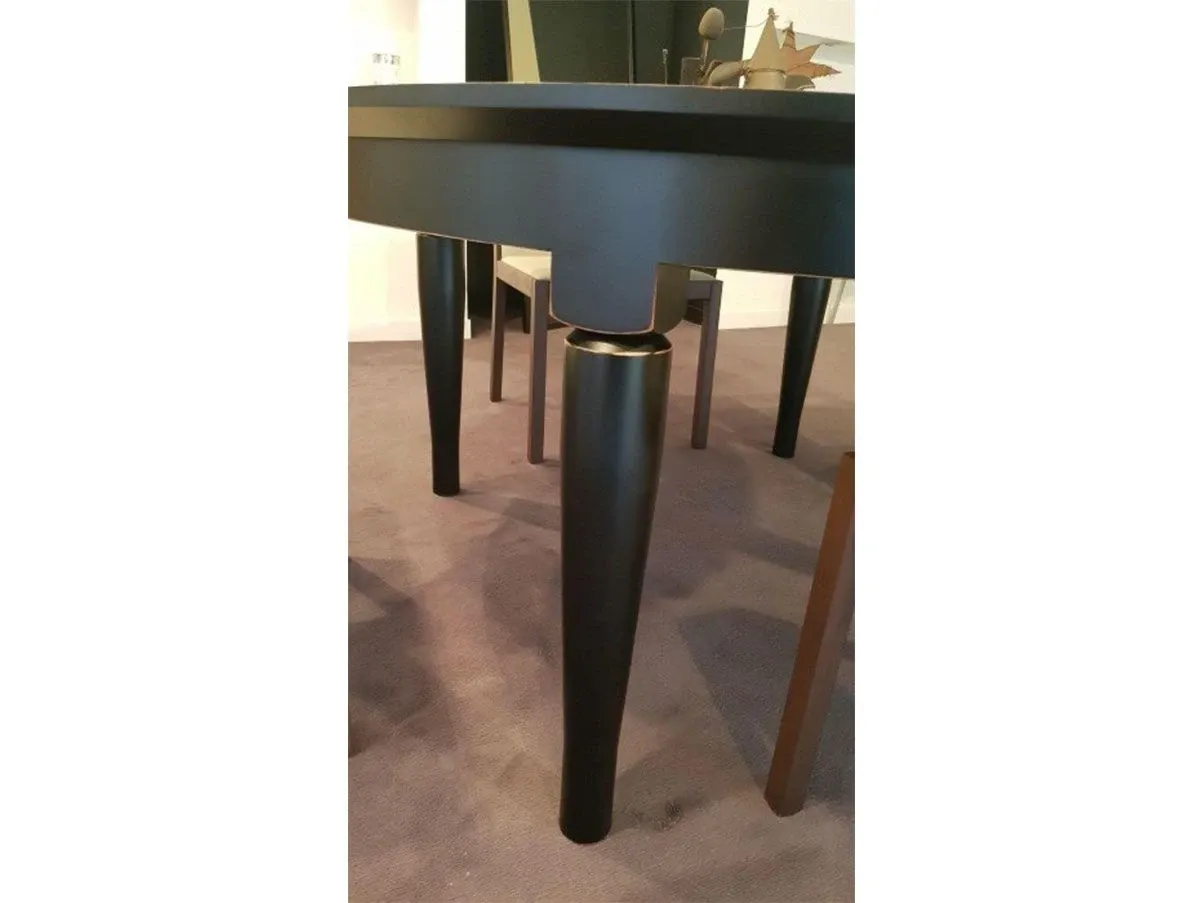 Tavolo rotondo Capotavola legno ciliegio (nero), Molteni&C 4