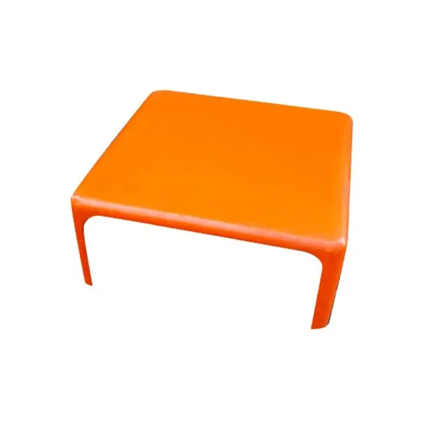 Demetrio coffee table by Vico Magistretti (orange), Artemide image