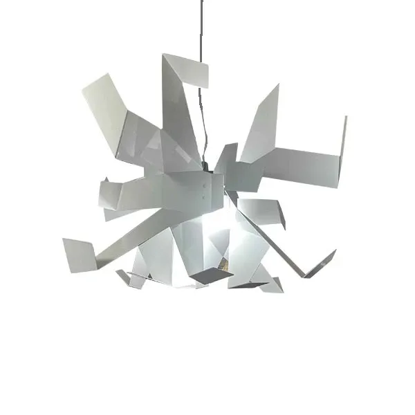 Glow Square suspension lamp in metal, Pallucco image