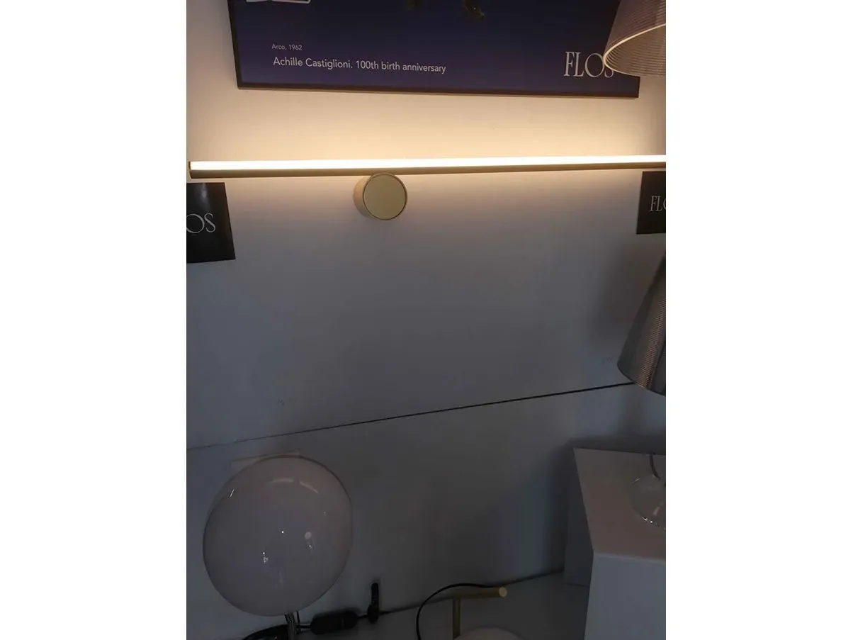 Lampada da parete Coordinates Wall 1 alluminio (LED), Flos 4