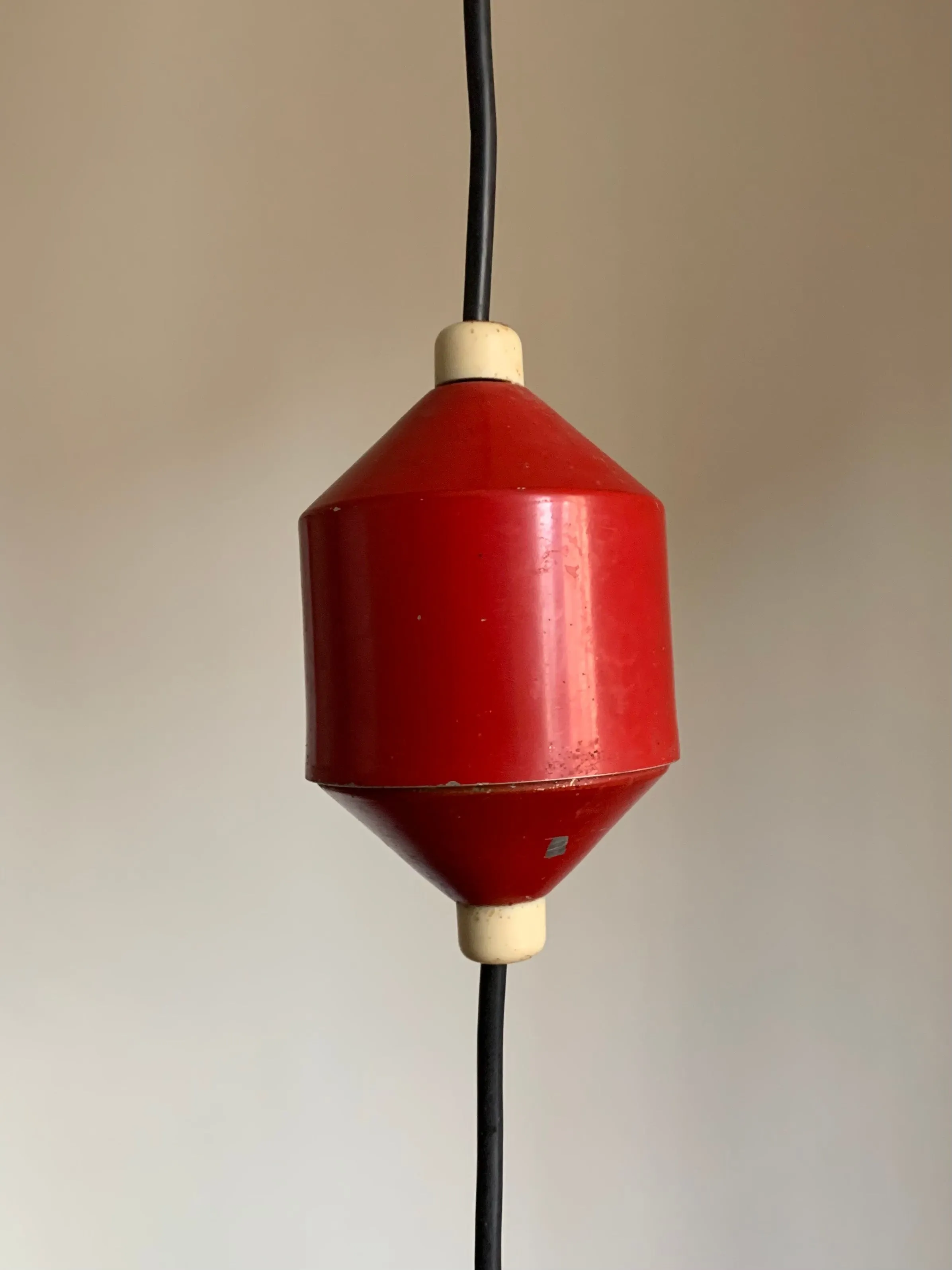 Red sliding lamp mod. 1125 2