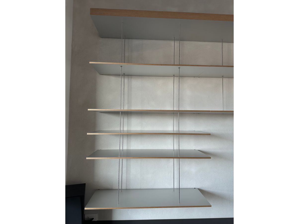 Graduate Floating Bookshelf by Jean Nouvel Details