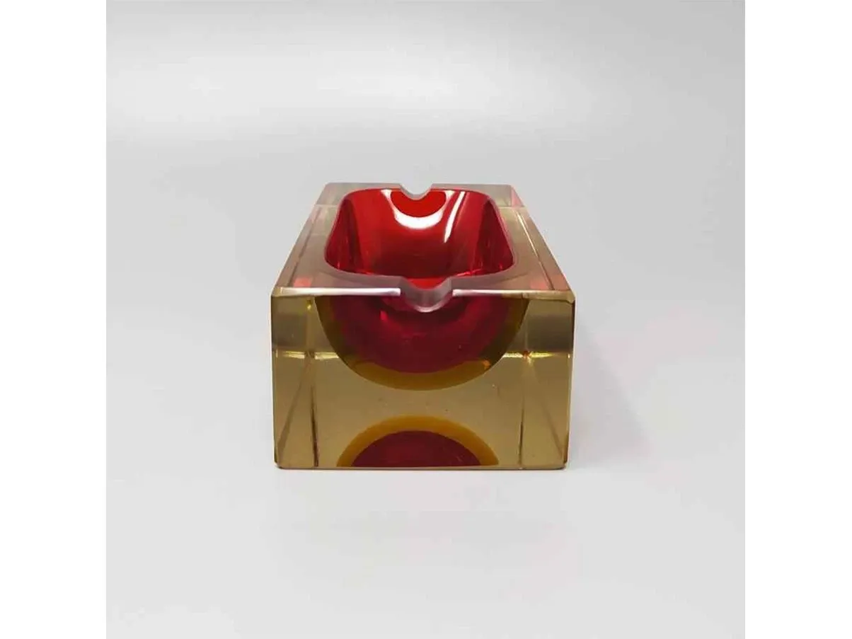 Vintage ashtray by Flavio Poli in Murano glass 3