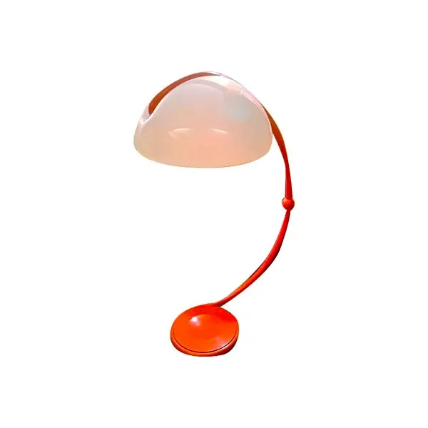 Image of Lampada da terra Serpente (arancione), Martinelli Luce