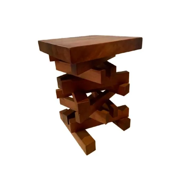 Faló stool in solid wood, Riva 1920 image