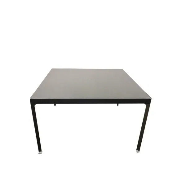 System square table in toulipier wood, Ivano Redaelli 10