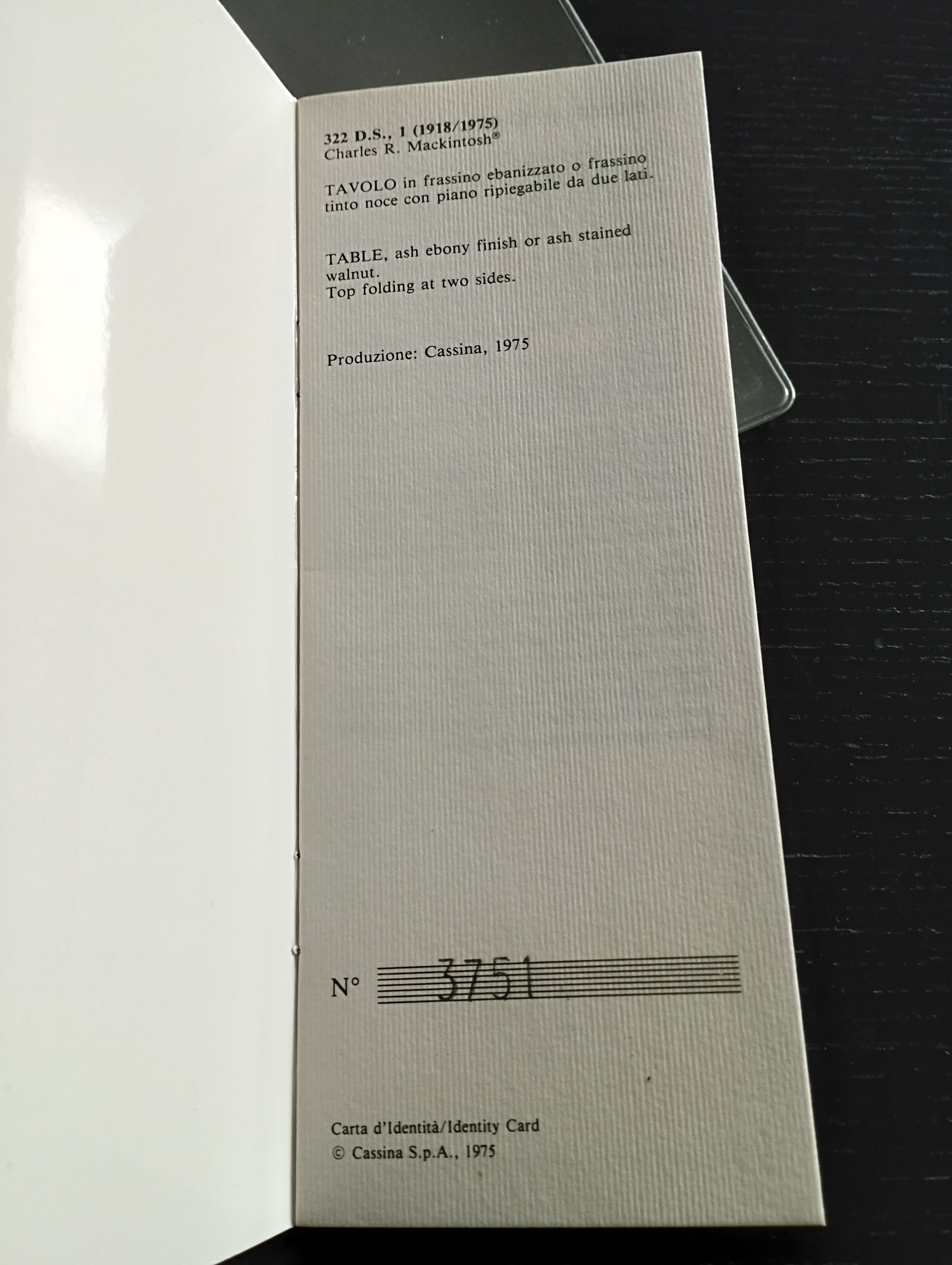 Foldable Ash Wood Dining Table by Mackintosh 2