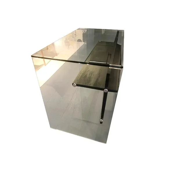 Scriba desk in wood and glass (transparent), Pezzani image