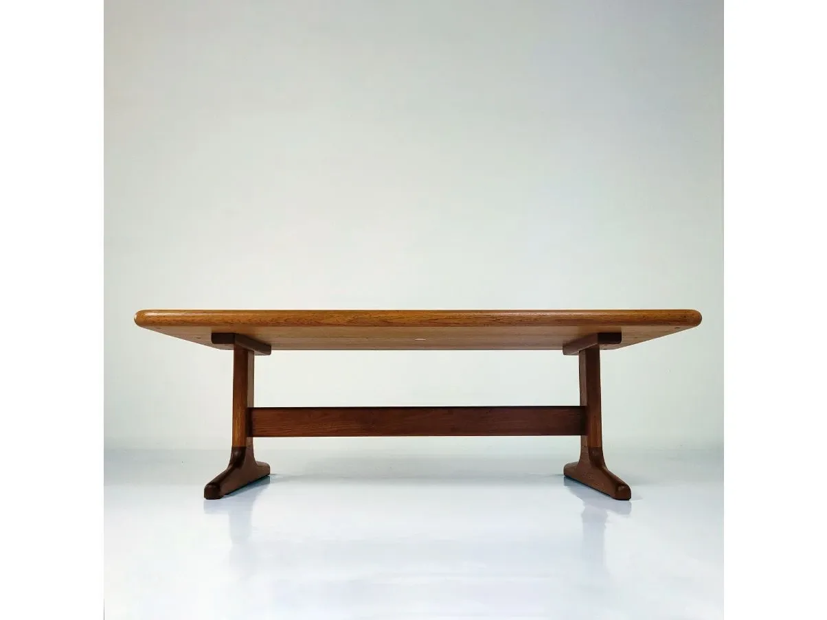 Vintage (1960s) teak coffee table 5