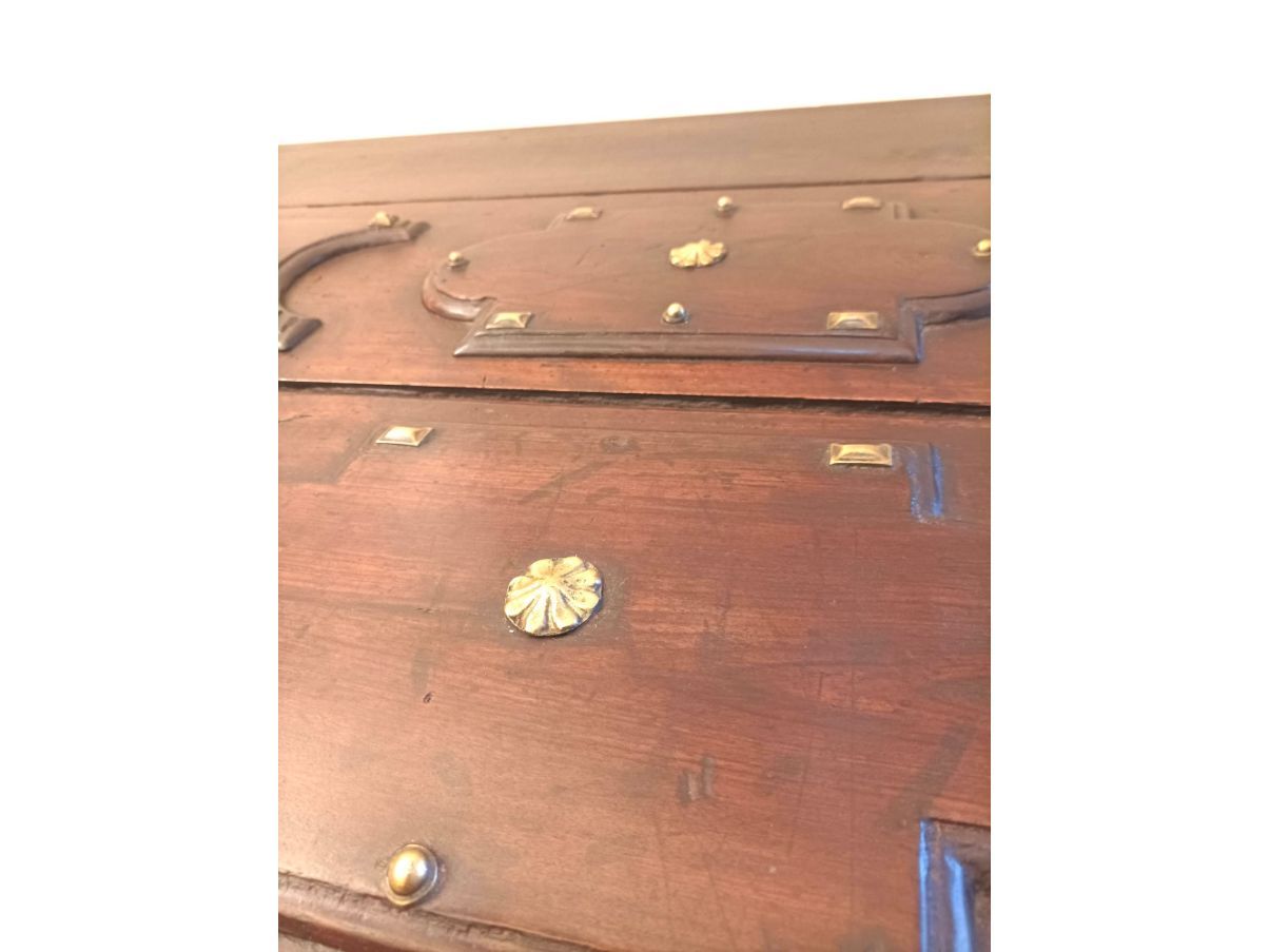 Vintage arcile in wood and brass ('600), 5