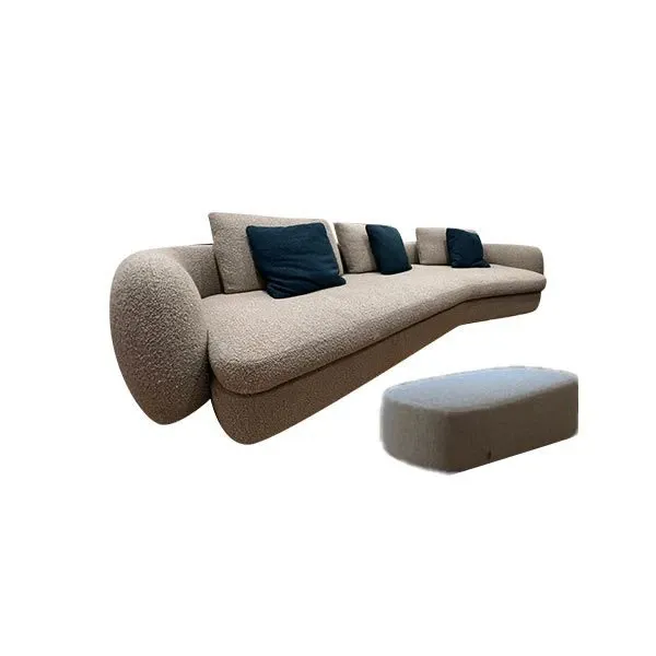 Saint Germain sofa in beige fabric, Poliform image