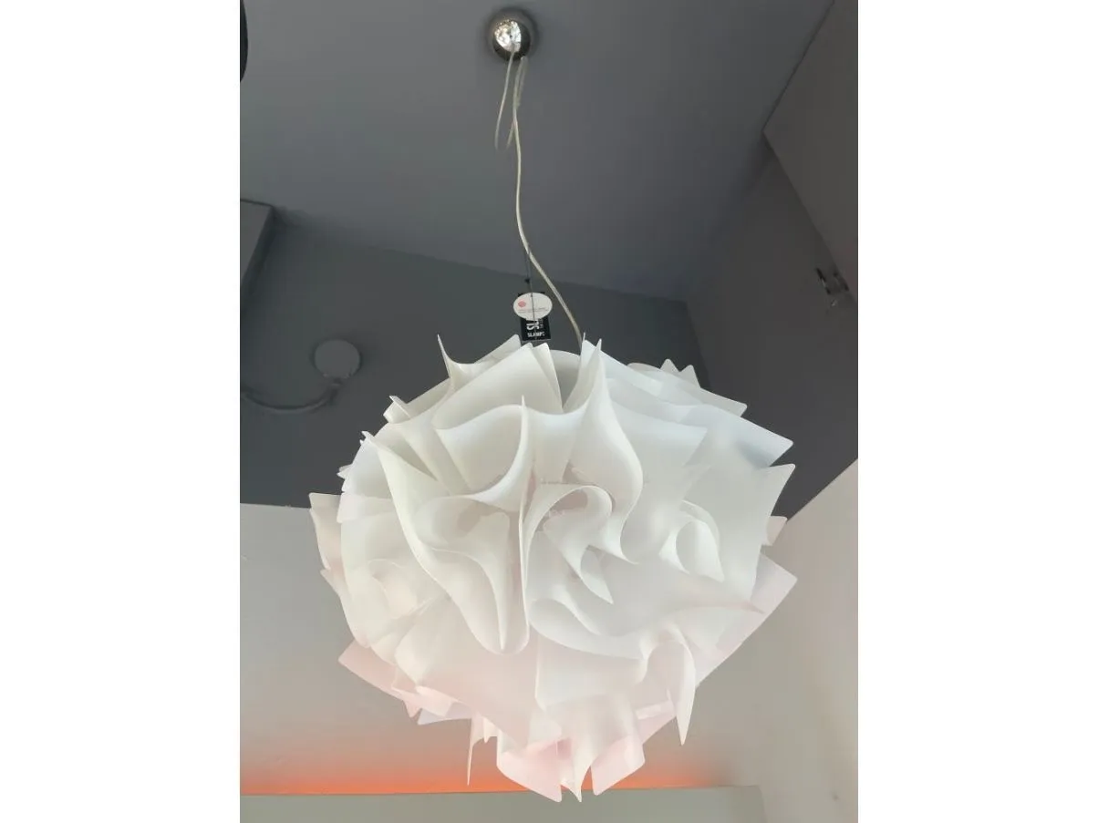 Lampada a sospensione Veli bianco, Slamp   6