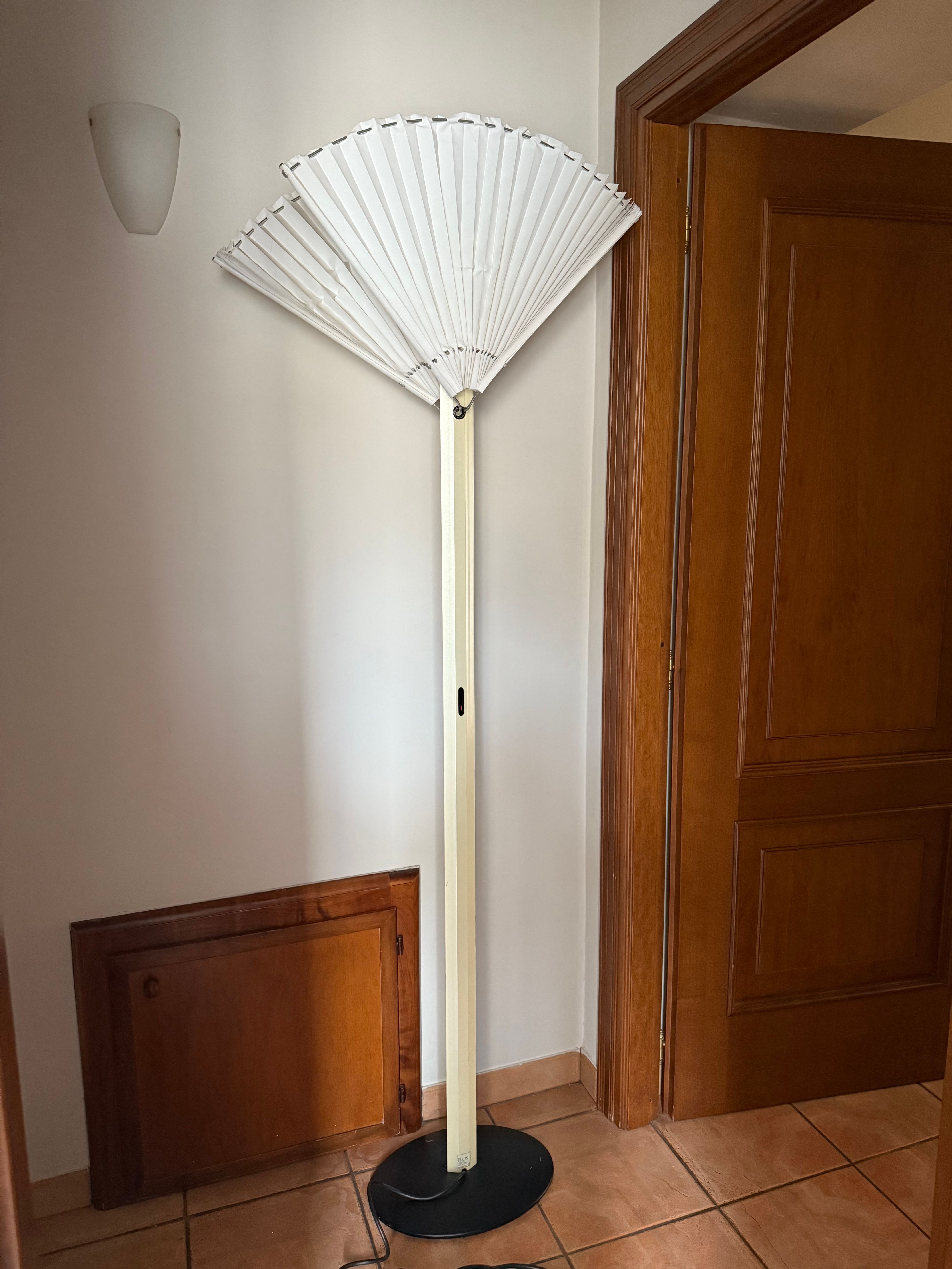 Butterfly Fan-Shaped Floor Lamp (1990s Vintage) Main