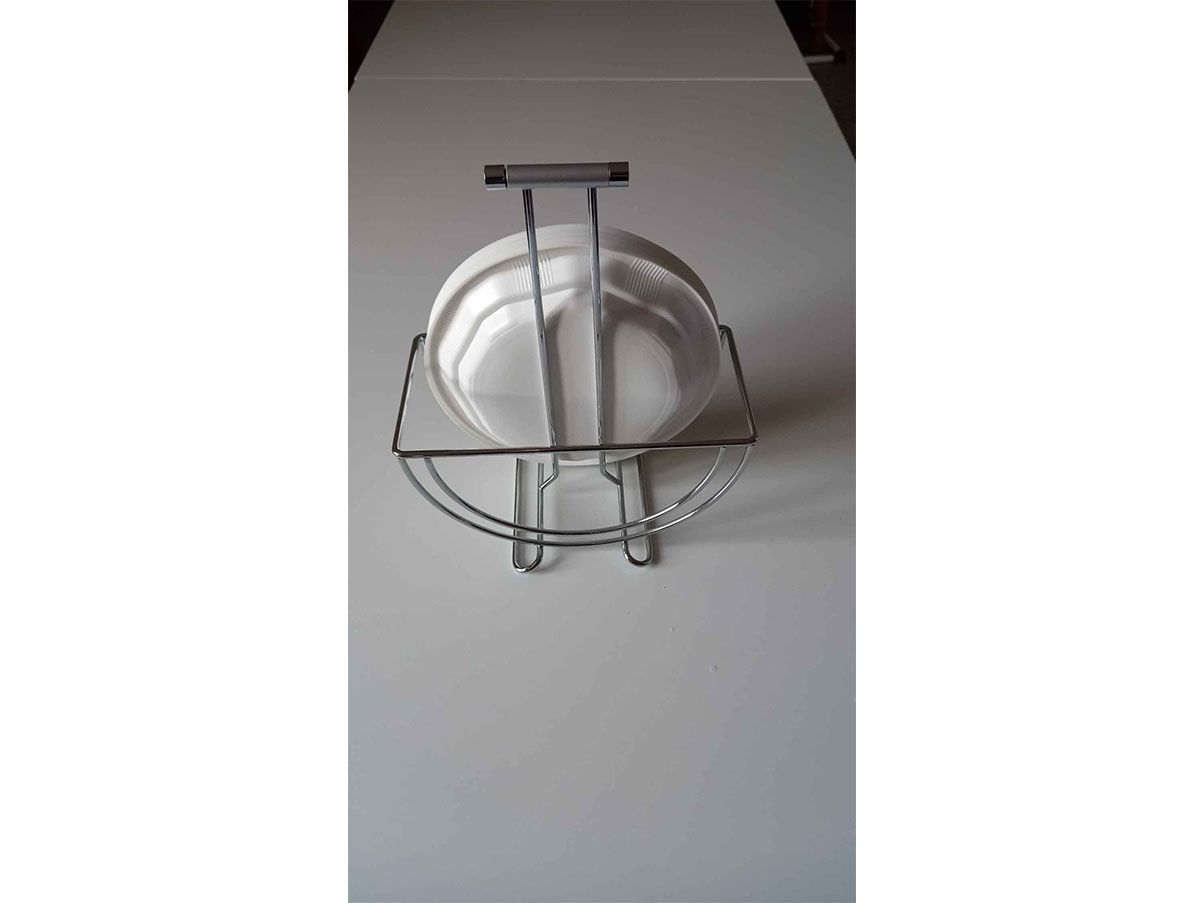 Full Metal stainless steel plate holder, Vesta