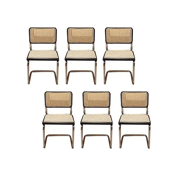 Set of 6 vintage Cesca chairs (1980s), Alivar image