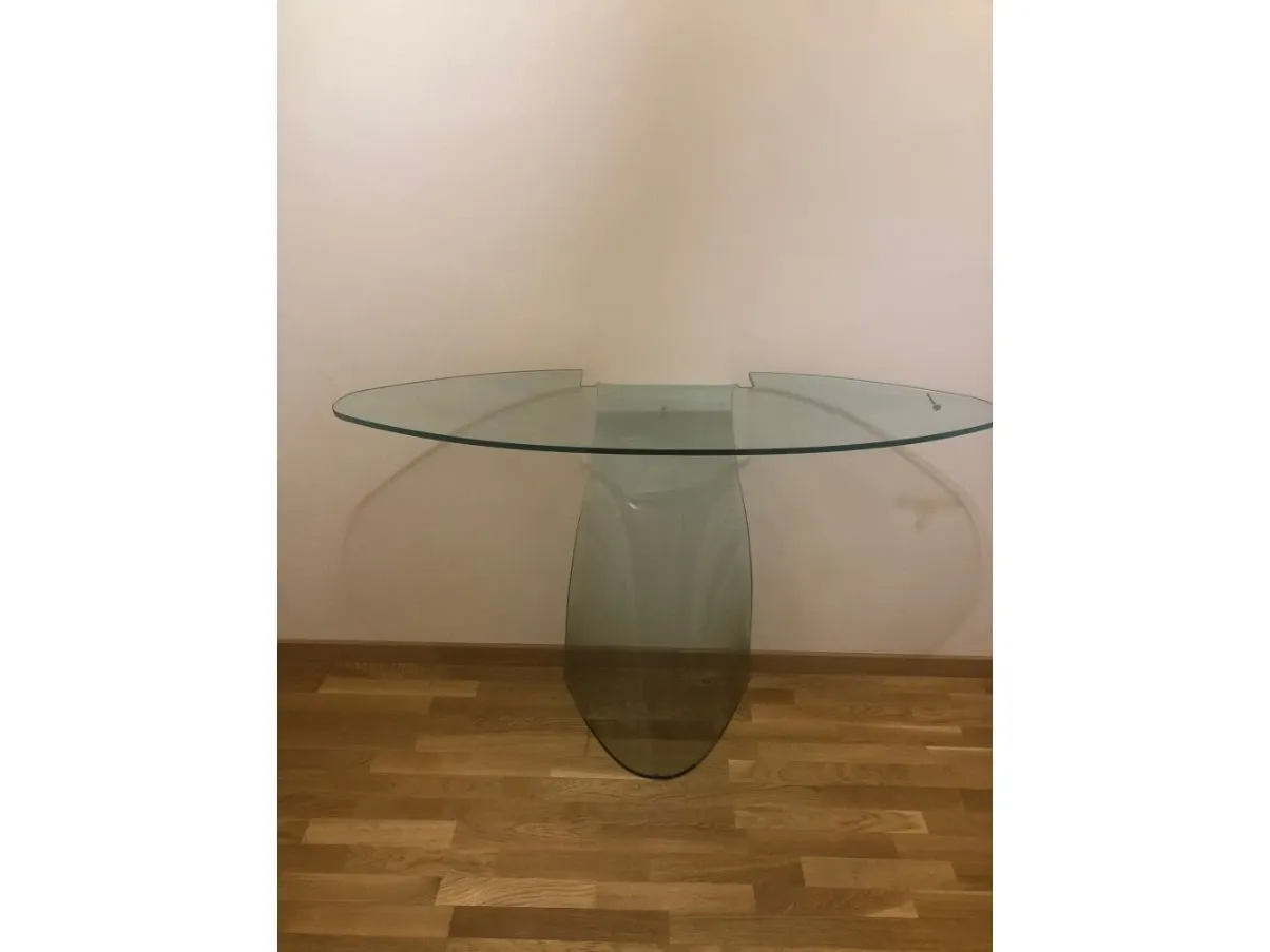 Consolle Dama in vetro temperato, Fiam 2