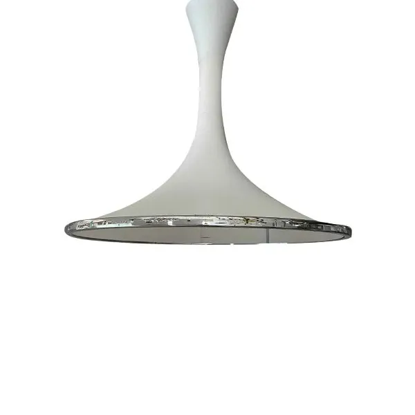 Noaxis suspension lamp in glass (white), FontanaArte image